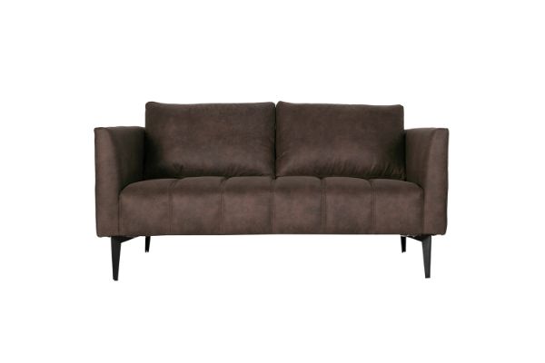 Picture of (FLOOR MODEL CLEARANCE) BARTLET 2 Seater Chocolate Air Leather Sofa