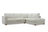 Picture of (FLOOR MODEL CLEARANCE) HEARTLAND Feather Filled Fabric Sectional Sofa - Chaise Facing Right
