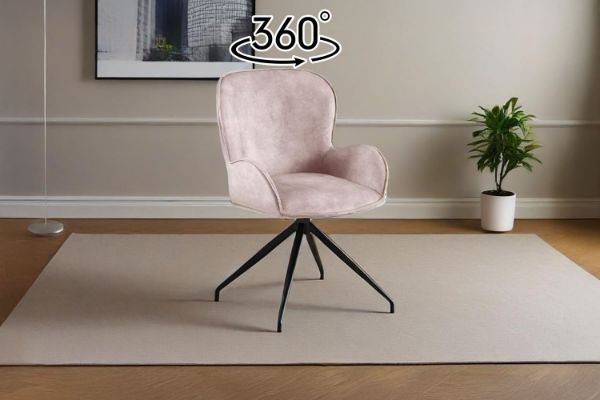 Picture of DUMBO 360° Swivel Dining Chair (Taupe)
