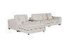 Picture of  [FLOOR MODEL CLEARANCE] MIRANDA Modular Sofa with Ottoman & Console Power & USB Ports - Water Resistant