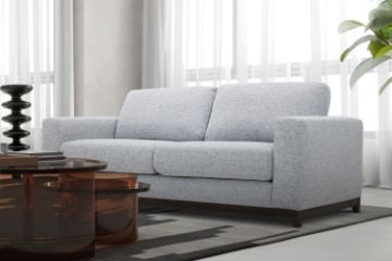 Picture of (FLOOR MODEL CLEARANCE) SIESTA Fabric 3 Seater Sofa (Sandstone) 