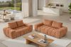 Picture of FABIEN 3/2 Seater Fabric Compressed Sofa Range (Brown)  - 3+2 Sofa Set