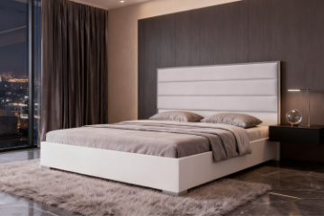 Picture of  [FLOOR MODEL CLEARANCE] BRAYA Fabric Bed Frame in Queen Size