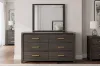 Picture of [FLOOR MODEL CLEARANCE] GLINDA 6-Drawer Dresser with Mirror 