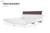 Picture of  [FLOOR MODEL CLEARANCE] OLGA Queen Size Bed Frame