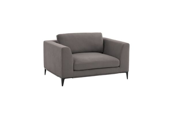 Picture of  [FLOOR MODEL CLEARANCE] AMELIE 1 Seat Fabric Sofa  (Dark Grey)