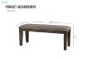 Picture of  [FLOOR MODEL CLEARANCE]  PERRY 116 Dining Bench