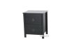Picture of  [FLOOR MODEL CLEARANCE]  METRO 2-Drawer Bedside Table (Black)