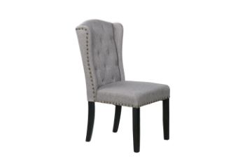 Picture of [FLOOR MODEL CLEARANCE] PROVENCE Fabric Dining Chair (Grey)