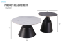 Picture of [FLOOR MODEL CLEARANCE] ATHOS Sintered Stone Table Top Nesting Coffee Table