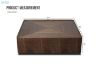 Picture of [FLOOR MODEL CLEARANCE] SKARA Genuine Walnut Veneer Square Coffee Table