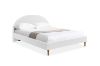 Picture of [FLOOR MODEL CLEARANCE] HOFFMAN Fabric Bed Frame (Off White) - Queen