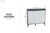 Picture of ZURI 100 3-Door Shoe Cabinet