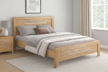 Picture of EMERSON Solid Acacia Wood Queen Size Bedframe