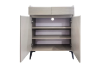 Picture of VALEN 80 2-Door 2-Drawer Shoe Cabinet