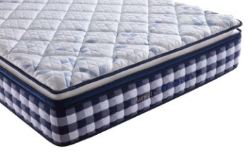 Picture of AUREST 5-Zone Memory Foam Latex Mini Pocket Spring Thick Mattress in Queen/King/Super King Size 