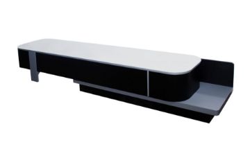 Picture of AURELIO 180-280 Extension Engineered Stone Top TV Unit with 2-Drawer