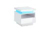 Picture of GLADE High Gloss Bedside Table with LED Lights