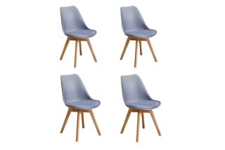 Picture of EFRON Dining Chair (Grey) - 4PC in 1 Carton