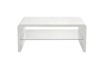 Picture of FENNY 105 High Gloss Coffee Table with Shelf