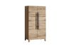 Picture of WALLACE Large Oak Wood Multifunctional Storage Bar Cabinet