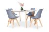 Picture of EFRON 5PC Dining Set (Grey) - 1.6M Table