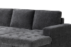 Picture of HENRIK U-Shape Tufted Sectional Sofa/Pull-Out Sofa Bed with Storage - Chaise Facing Right