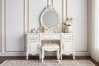 Picture of CHATEAU Dressing Table with Mirror and Dressing Stool Set
