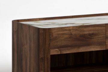 Picture of MERRINA 120 2-Drawer Coffee Table with Sintered Stone Top