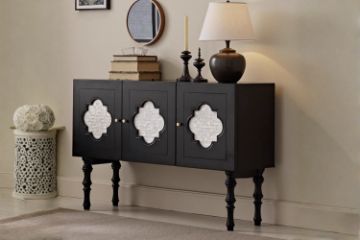 Picture of ARVADA 3-Door Boxwood Storage Cabinet