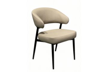 Picture of LORENZA Air Leather  Dining Chair (Light Brown) - 2 Chairs in 1 Carton