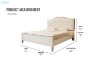 Picture of BONZIE Bedframe in Queen/Super King Size