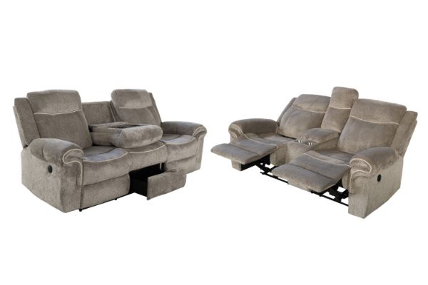 Picture of WINCHESTER Power Reclining Sofa Range - 3RRC+2RRC Sofa Set