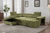 Picture of GOODEN Sectional Sofa/Sofa Bed With Storage Ottoman - Chaise Facing Right