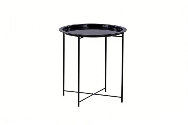 Picture of NAGOYA Removable Round Tray Side Table (Black)