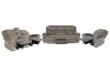 Picture of WINCHESTER Power Reclining Sofa Range (Grey) - 3RRC+2RRC+1R Sofa Set