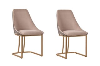 Picture of RIVA Dining Chair (Taupe) - 2 Chairs in 1 Carton