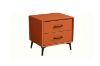 Picture of NORDICA 2-Drawer Bedside Table (Brown)