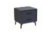 Picture of  NORDICA 2-Drawer Bedside Table (Dark)