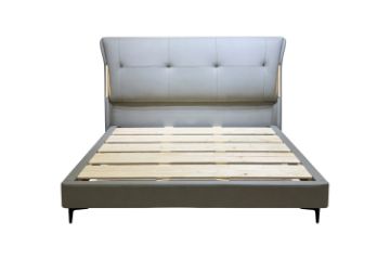 Picture of KIANA Air Leather Bed Frame with Integrated Touch LED Light in Queen/Super King Size