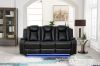 Picture of FAIRWAY Air Leather Dual Motor Reclining Sofa Range - 3RRC+2RRC+1R Sofa Set