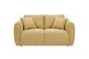 Picture of RIVANO 3/2 Seater Fabric Sofa Range (Yellow) - 2 Seater