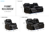 Picture of ORLANDO Air Leather Power Reclining Sofa Range - 3RRC+2RRC Sofa Set