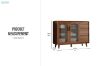 Picture of WALDEN 120 2-Door 3-Drawer Sideboard