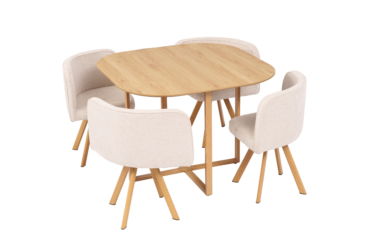 GRAPH 5PC Space Saver Dining Set