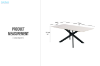Picture of MARMURA 180 Sintered Stone Top Dining Table