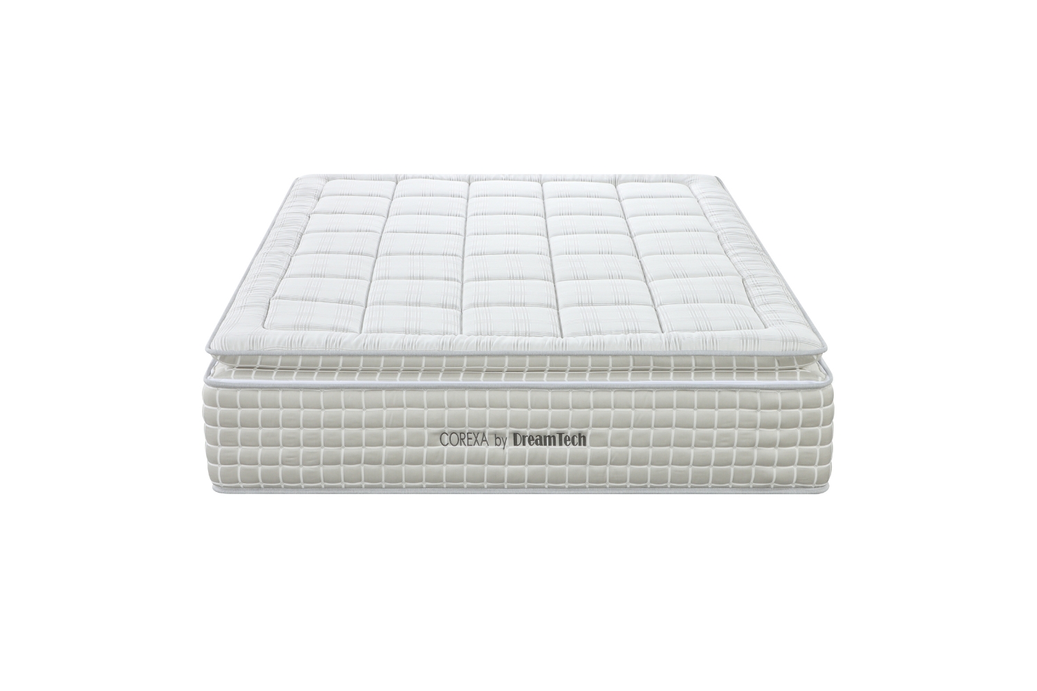 COREXA Gel Memory Foam Detachable Dual Layer 5 Zone Pocket Spring ...