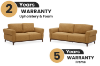 Picture of SPHERE 3/2 Seater Fabric Sofa Range (Brown)