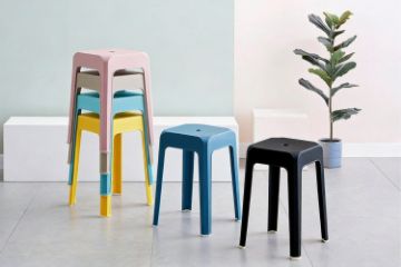 Picture of BRYN Stackable Bar Stool (Multiple Colour)