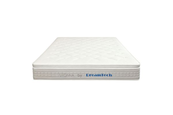 Picture of VIONNA Memory Foam 5-Zone Mini Pocket Spring Euro Top Mattress with Silk Farbic - Super King